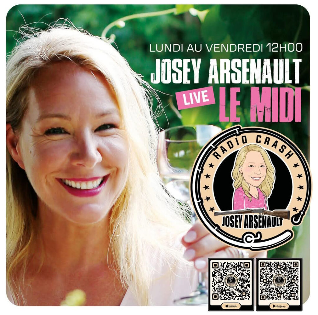 Josey Arsenault live le midi - Radio Crash